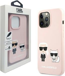 TPU Karl Lagerfeld maska za iPhone 13 Pro KLHCP13LSSKCI