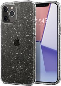 Spigen Liquid Crystal Glitter, zaštitna maska za telefon, prozirna clear-iPhone 12/Pro