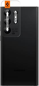 Spigen Glass EZ Fit Optik Pro, zaštitno staklo za kameru telefona, 2 kom, crno - Samsung Galaxy S23 Ultra (AGL05950)