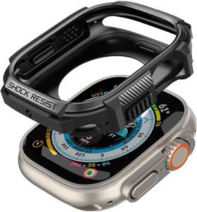 Spigen Rugged Armor, zaštitna maska za Apple pametni sat, crna - Apple Watch Ultra 2/Ultra (49mm), (ACS05456)