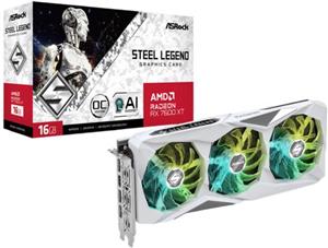 ASRock Radeon RX 7600 XT Steel Legend OC 16GB GDDR6