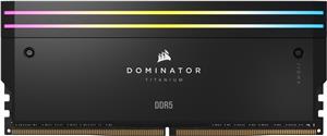 CORSAIR RAM Dominator Titanium RGB - 64 GB (2 x 32 GB Kit) - DDR5 6600 DIMM CL32