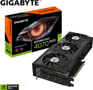 RTX 4070 Super 12GB Gigabyte Windforce OC GDDR6X 3Fan