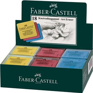 Gumica Art Faber-Castell 127321 sort boje