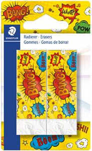 Gumica Rasoplast B20 pk2 Comic Staedtler 526B2COBK2 blister!!