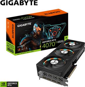 Graphics card GIGABYTE GeForce RTX 4070 Ti SUPER GAMING OC 16G, 16GB GDDR6X, PCI-E 4.0