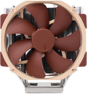 Noctua NH-U14S TR5-SP6 computer cooling system Processor Air cooler 14 cm Light brown 1 pc(s) 