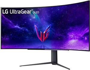 114,3cm/45" (3440x1440) LG UltraGear 45GR95QE-B 21:9 WQHD OLED Curved Gaming 240Hz 0,03ms HDR10 HDMI DP USB Black