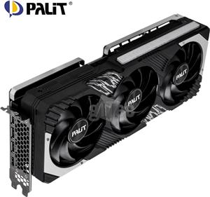 Palit GeForce RTX 4080 SUPER GamingPro - graphics card - NVIDIA GeForce RTX 4080 SUPER - 16 GB - silver gray, iron black