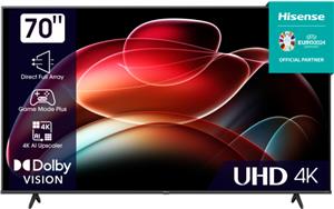 TV 70" Hisense 70A6K 4K Smart TV