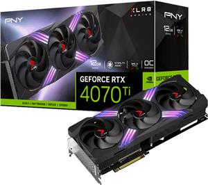 PNY RTX4070 TI Super VERTO XLR8 Gaming OC 16GB GDDR6X HDMI