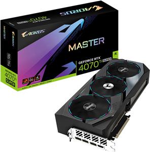 AORUS GeForce RTX 4070 Ti SUPER MASTER 16G - graphics card - GeForce RTX 4070 Ti Super - 16 GB