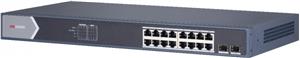 HikVision 16 Port Gigabit Smart POE Switch