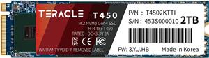 2 TB SSD Teracle T450 M.2 PCIe NVMe Gen4 X4 R7400/W6400