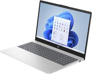 HP Laptop 15-fd0003nw 39.6 cm (15.6") Full HD Intel® Core™ i3 i3-1315U 8 GB DDR4-SDRAM 256 GB SSD Wi-Fi 6 (802.11ax) Windows 11 Home Silver