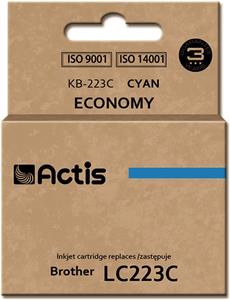 Actis KB-223C ink (replacement for Brother LC223C; Standard; 10 ml; cyan)