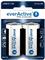 Alkaline batteries everActive Pro Alkaline LR20 D - blister card 2 pieces