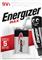 ENERGIZER BATTERY Max 426660 9V 6LR61, 1 piece, Eco pack