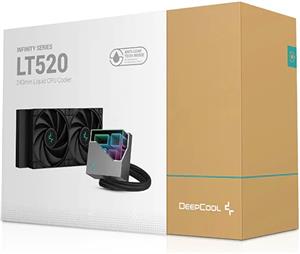 DeepCool LT520 Processor All-in-one liquid cooler 12 cm Black 1 pc(s)