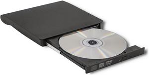 Qoltec 51857 External DVD-RW recorder |USB 3:0|Black