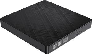 Orico XD010-BK-BP - External optical drive DVD-RW, USB-A HUB, SD and TF card reader