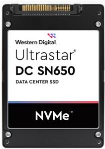 SSD Western Digital Ultrastar DC SN650 7.68TB U.3 NVMe PCIe 4.0 WUS5EA176ESP5E1 (1 DWPD) SE