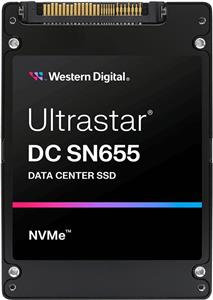 Western Digital Ultrastar DC SN655 U.3 3.84 TB PCI Express 4.0 TLC 3D NAND NVMe