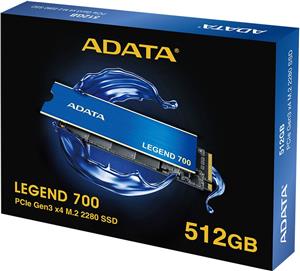 ADATA LEGEND 700 M.2 512 GB PCI Express 3.0 3D NAND NVMe