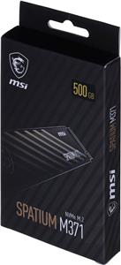 MSI SPATIUM M371 NVME M.2 internal solid state drive 500 GB PCI Express 3.0