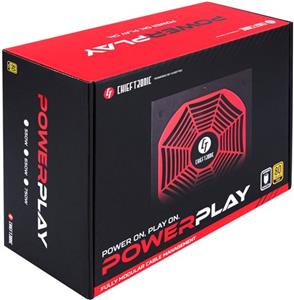 Chieftec PowerPlay power supply unit 550 W 20+4 pin ATX PS/2 Black, Red