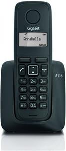 Gigaset A116 DECT telephone Caller ID Black