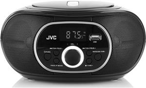 JVC radio RD-E221B Boombox black