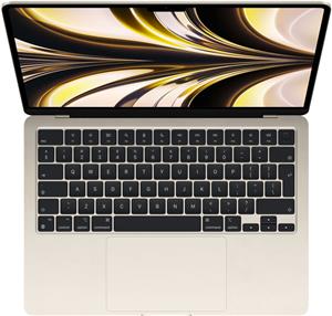 MacBook Air: Apple M3 chip with 8-core CPU and 10-core GPU, 8GB, 256GB SSD - Starlight