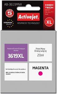 Activejet AB-3619MNX ink (replacement for Brother LC3619M XL; Supreme; 20 ml; magenta)