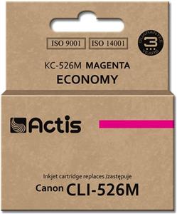 Actis KC-526M Ink Cartridge (replacement for Canon CLI-526M; Standard; 10 ml; magenta)