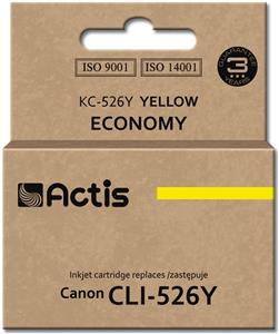 Actis KC-526Y Ink Cartridge (replacement for Canon CLI-526Y; Standard; 10 ml; yellow)