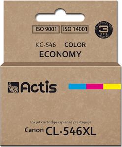 Actis KC-546 ink cartridge (Canon CL-546XL replacement; Supreme; 15 ml; 180 pages; magenta, blue, yellow).