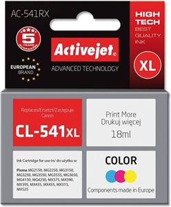 Activejet AC-541RX Ink (replacement for Canon CL-541XL; Premium; 18 ml; color)