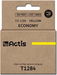 Actis KE-1284 Ink Cartridge (replacement for Epson T1284; Standard; 13 ml; yellow)