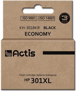 Actis KH-301BKR ink (replacement for HP 301XL CH563EE; Standard; 20 ml; black)