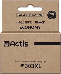 Actis KH-303BKR ink for HP printer, replacement HP 303XL T6N04AE; Premium; 20ml; 600 pages; black