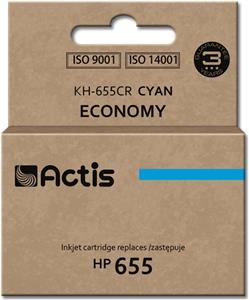 Actis KH-655CR ink (replacement for HP 655 CZ110AE; Standard; 12 ml; cyan)