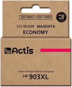 Actis KH-903MR ink (replacement for HP 903XL T6M07AE; Standard; 12 ml; magenta) - New Chip