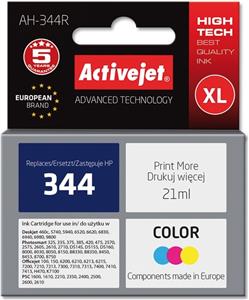 Activejet AH-344R Ink cartridge (replacement for HP 344 C9363EE; Premium; 21 ml; color)