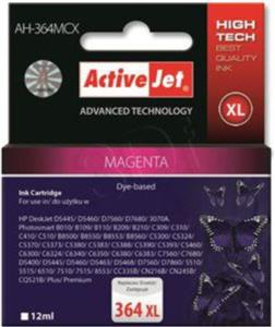 Activejet AH-364MCX ink (replacement for HP 364XL CB324EE; Premium; 12 ml; magenta)