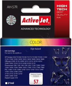 Activejet AH-57R Ink cartridge (replacement for HP 57 C6657AE; Premium; 21 ml; color)