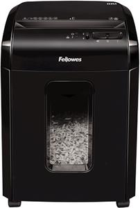 Fellowes Powershred 10M paper shredder Micro-cut shredding Black