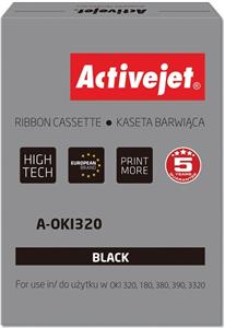 Activejet A-OKI320 Ribbon (replacement OKI 9002303; 3000000 characters; Supreme; black) 100 pieces