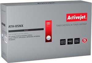 Activejet ATH-05NX Toner (replacement for HP 05X CE505X, Canon CRG-719H; Supreme; 6500 pages; black)