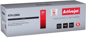 Activejet ATH-106N toner (replacement for HP 106A W1106A; Supreme; 1000 pages; black)